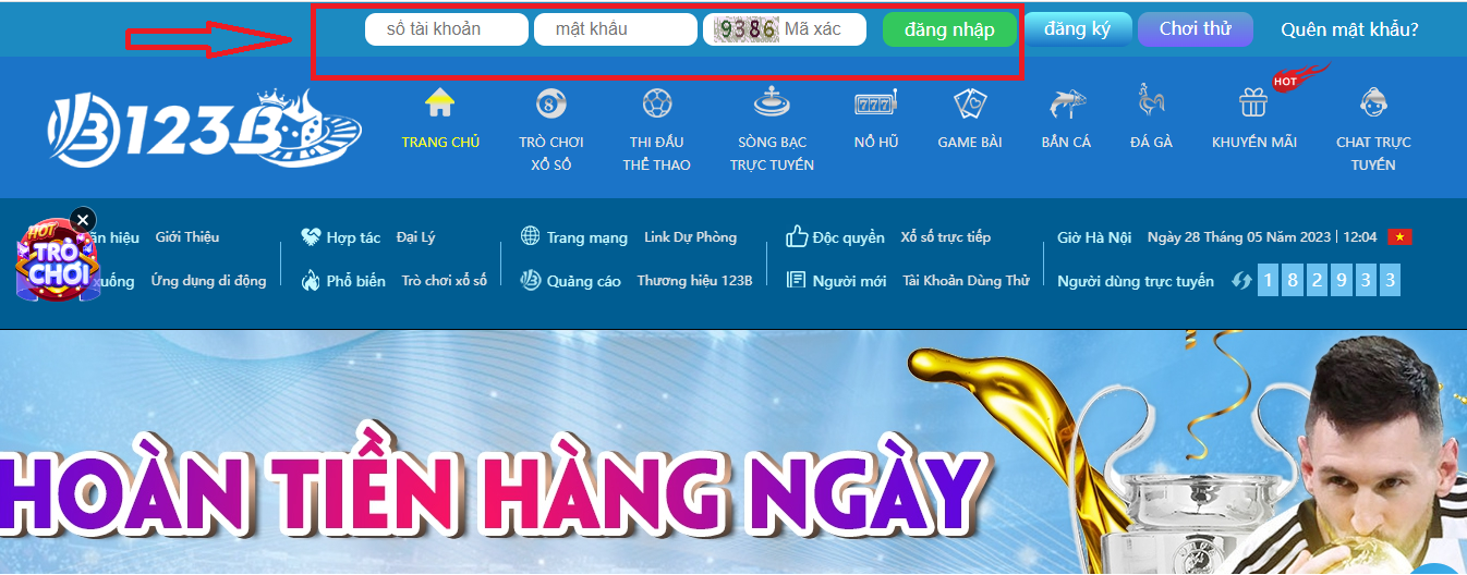 Hoàn tiền lên đến 2% mỗi ngày