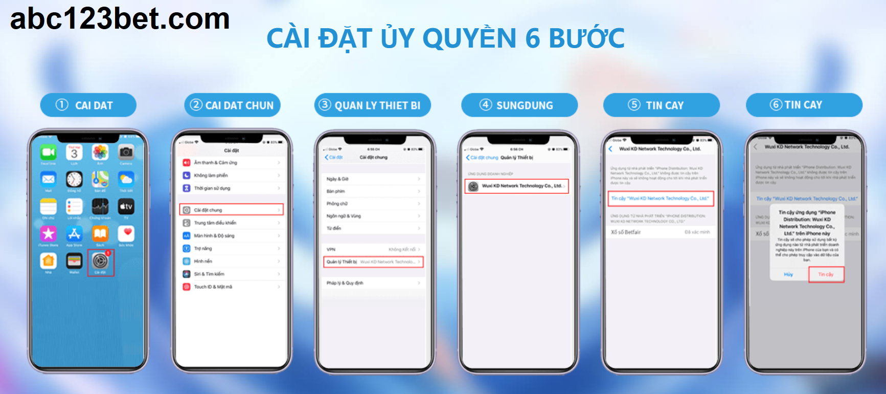 Hướng dẫn người chơi tải app 123b